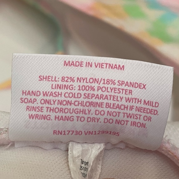 BNWT! STONEY CLOVER LN X TARGET, PASTEL, TIE DYE, CHEEKY, HIGH - LEG, ONE PIECE - Picture 10 of 16